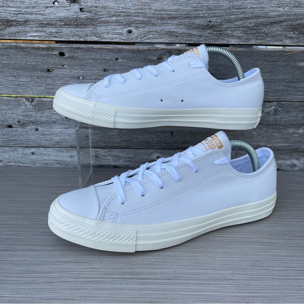 Converse Ct Ox Unisex Leather Sneakers - Picture 1 of 12